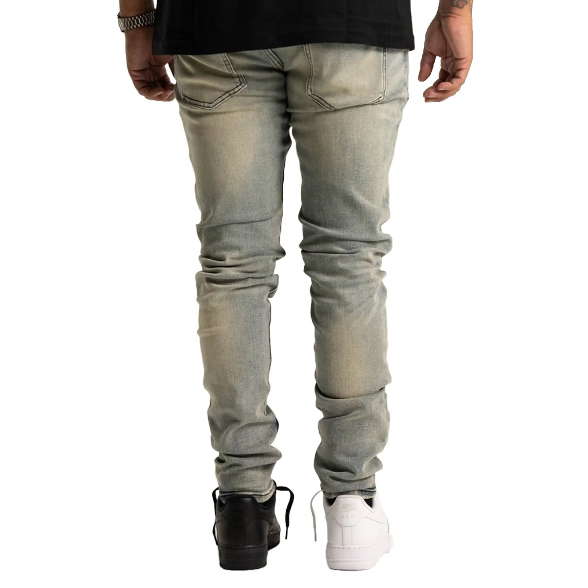 RVR 'ORIGIN' ML-02 BLUE WASH SKINNY DENIM