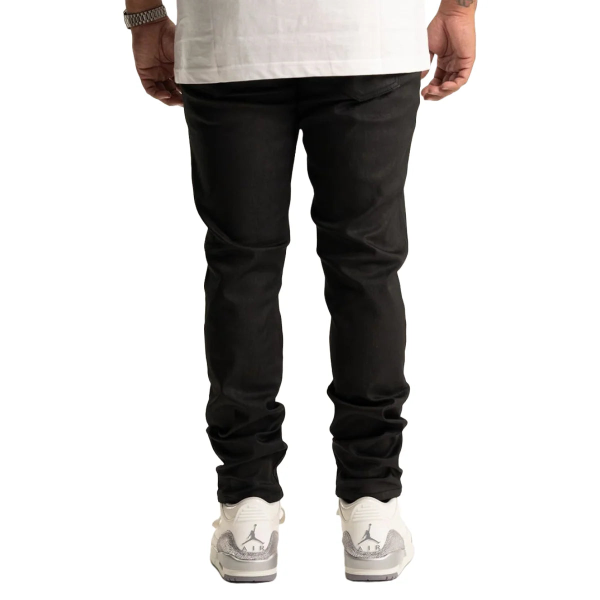 RVR 'ORIGIN' RS-02 WAXED BLACK DENIM