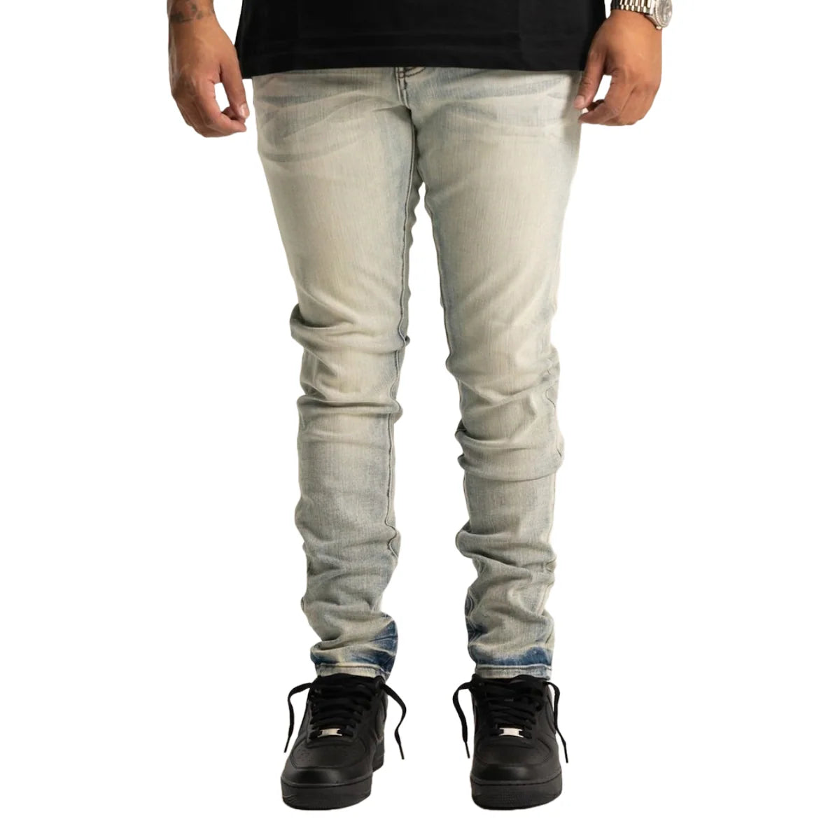 RVR 'ORIGIN' RS-04 LIGHT BLUE SKINNY DENIM