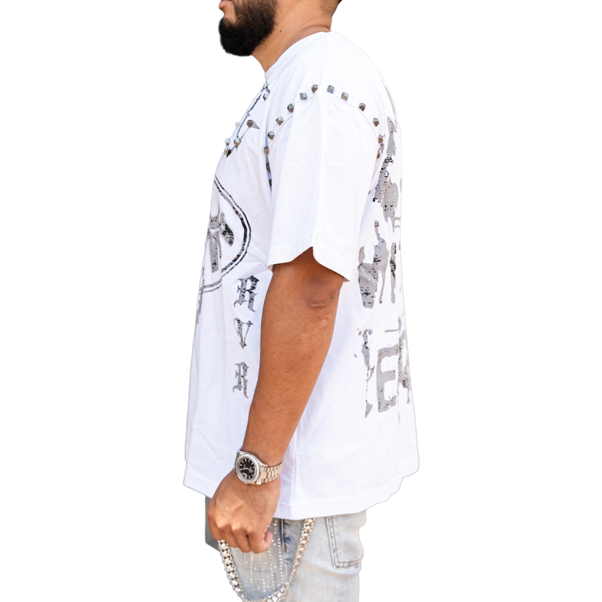 'SPHERE' TEE - WHITE