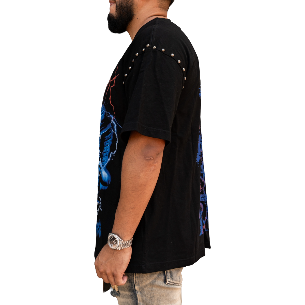 'ANGEL' TEE - BLACK