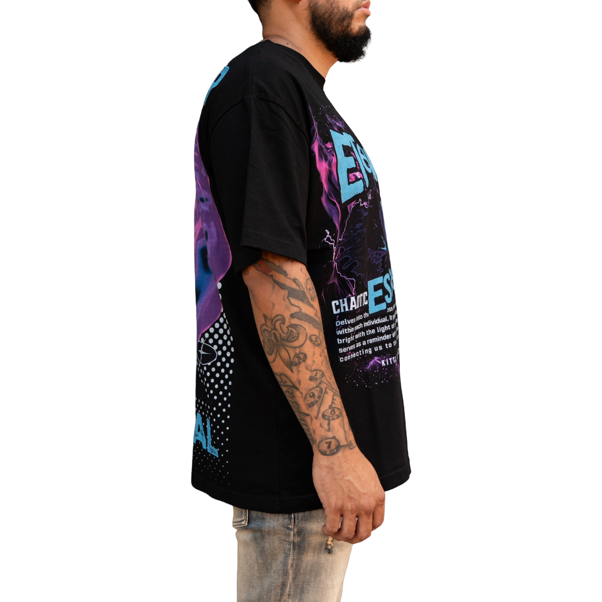 'ETERNAL' TEE - BLACK