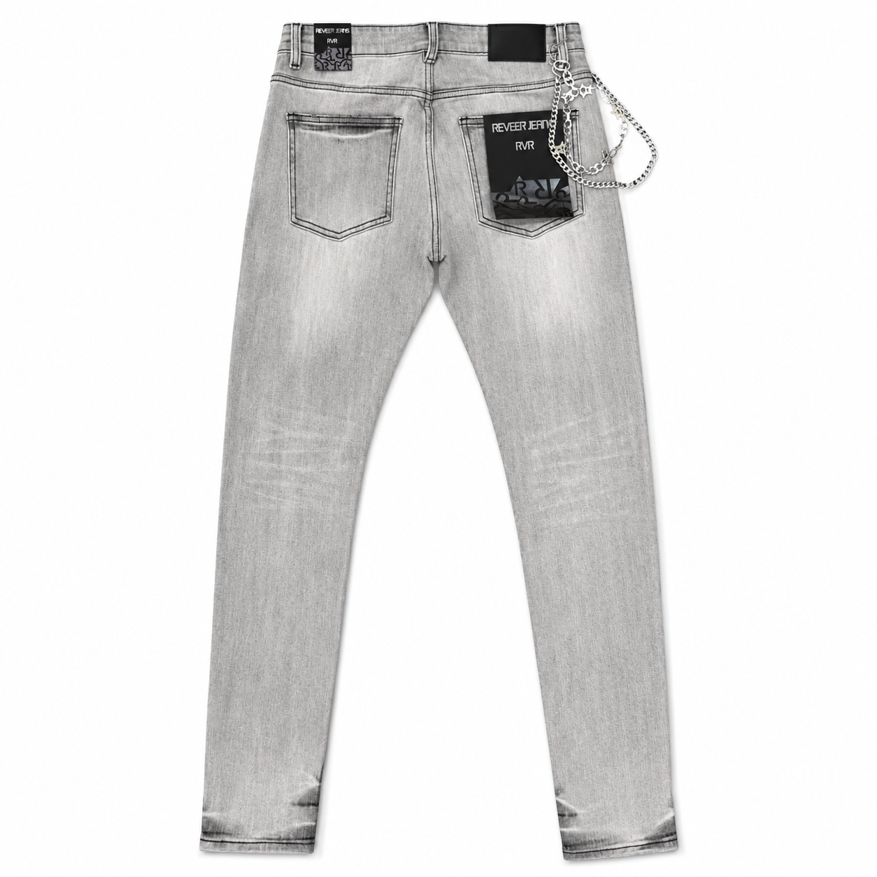 "ORIGIN" ICE GREY SKINNY DENIM (XP-15)