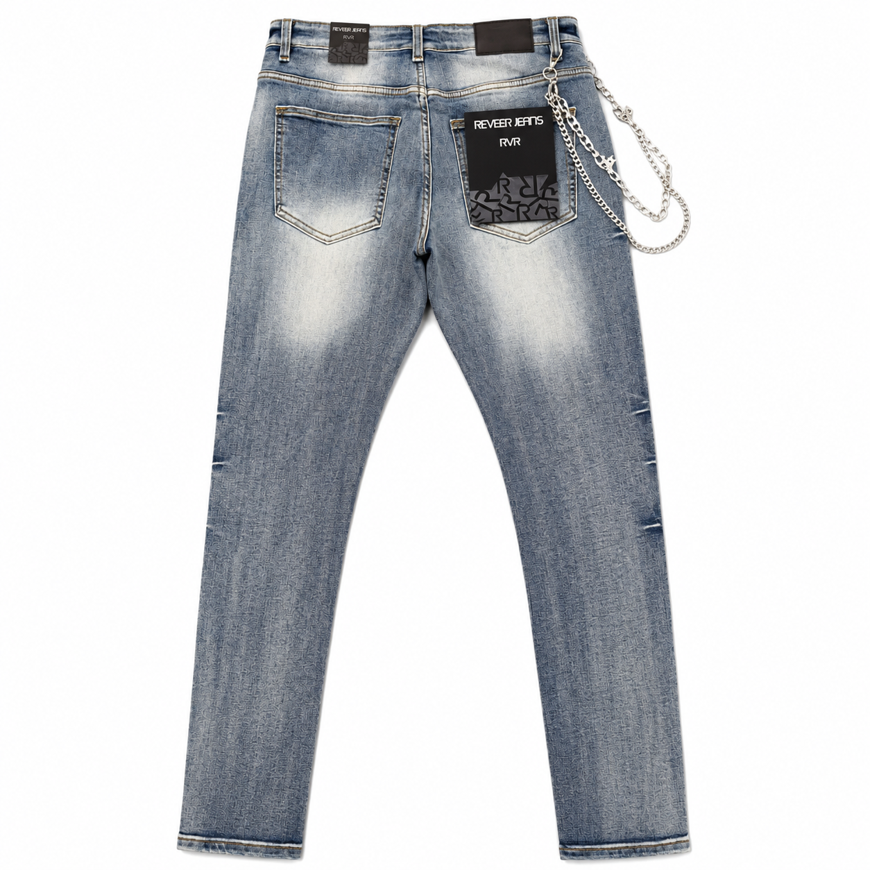 "ORIGIN" VTG BLUE SKINNY DENIM (XP-12)