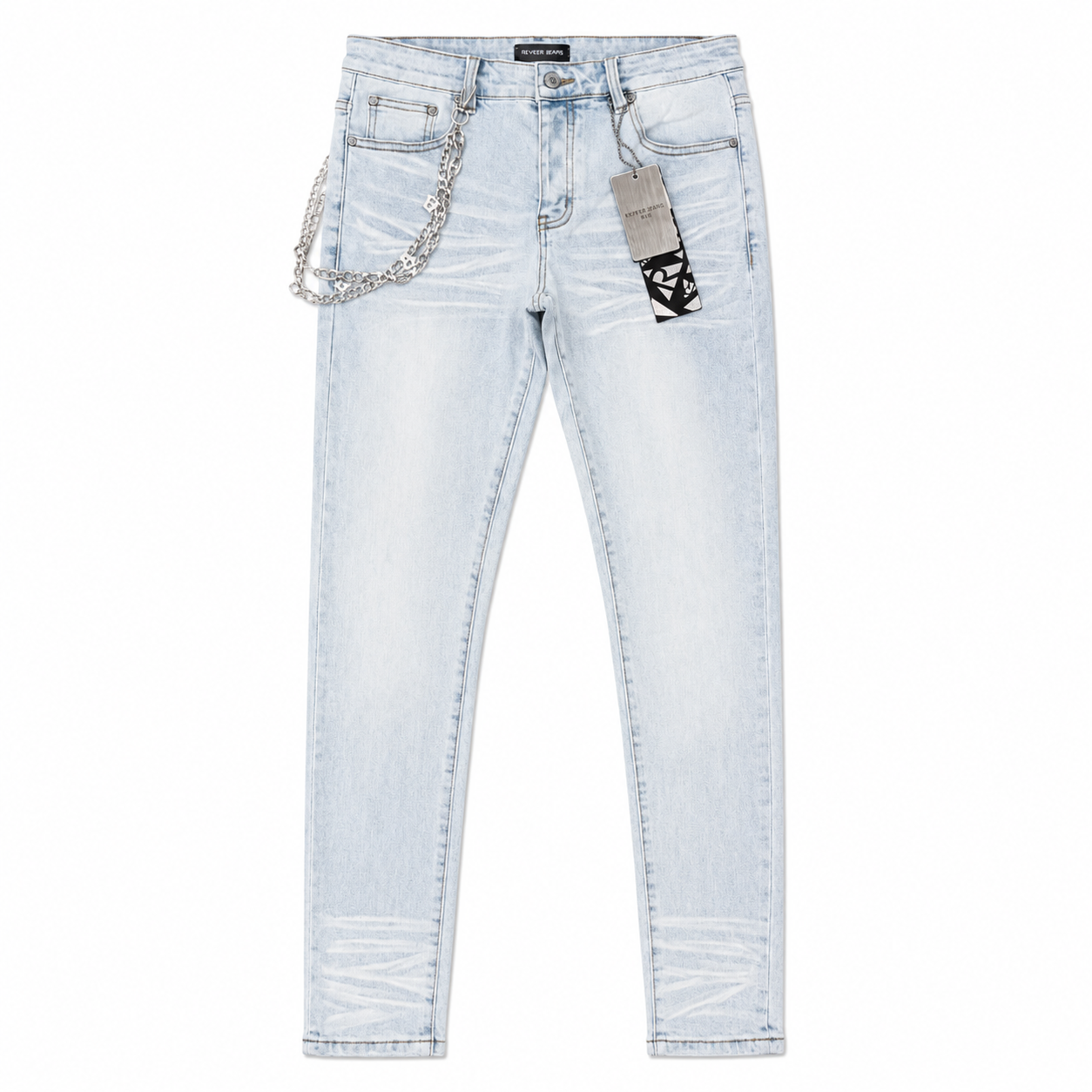 "ORIGIN" LIGHT BLUE SKINNY DENIM (XP-14)