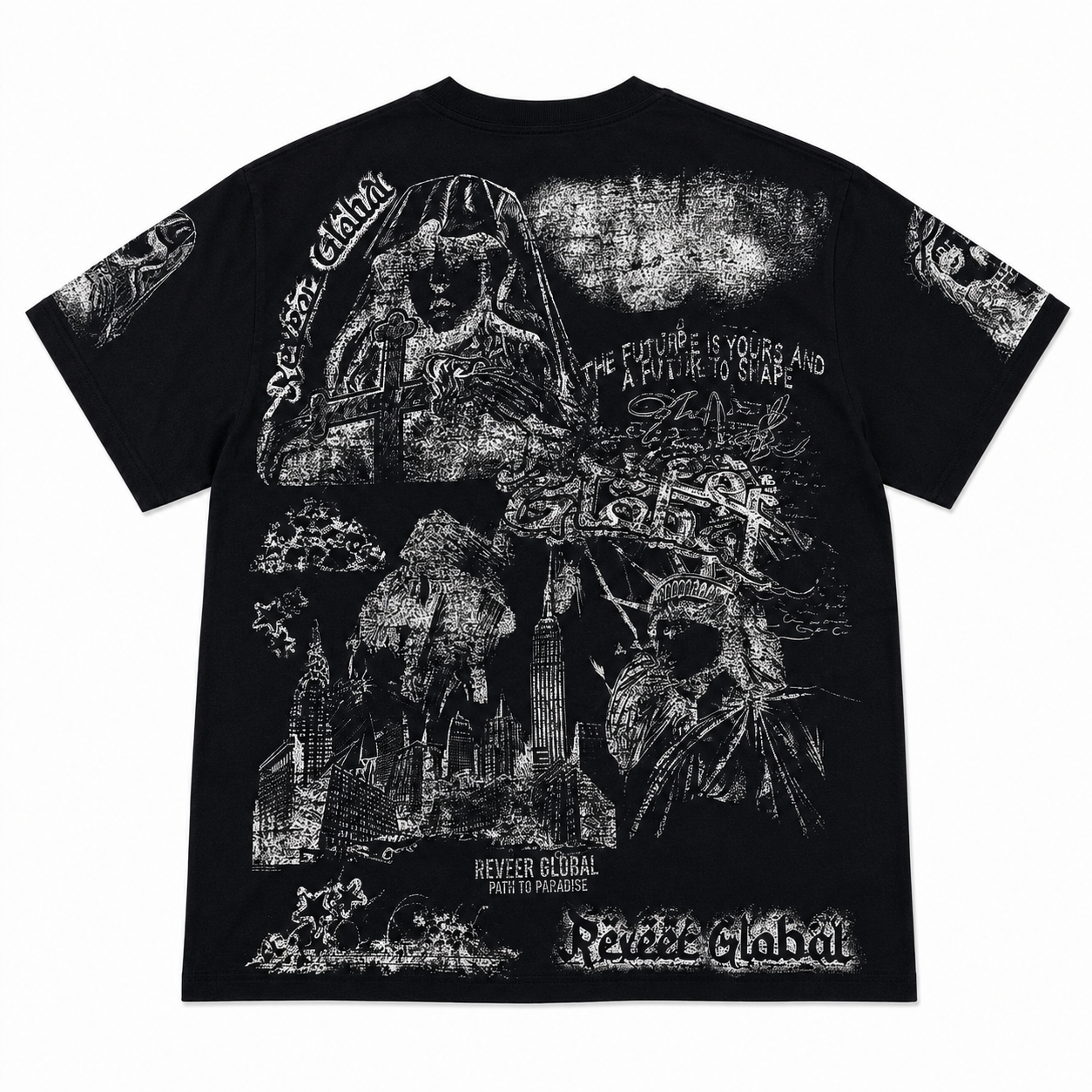 "WAR IS A PROBLEM" TEE (BLACK)