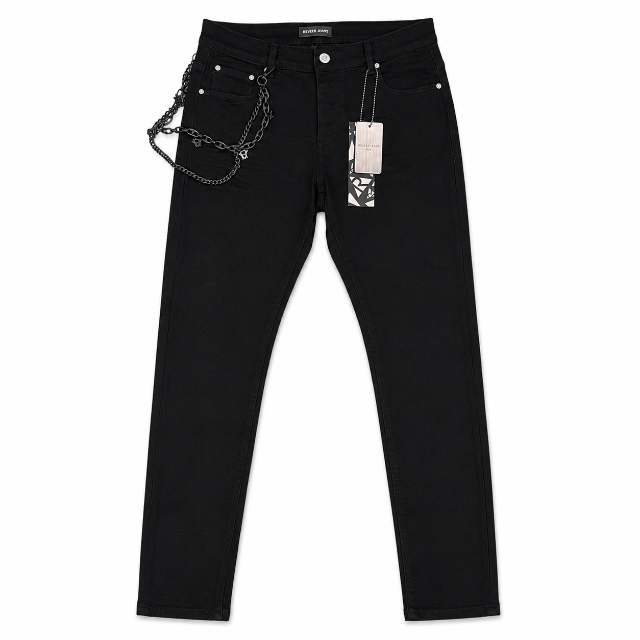 "ORIGIN" BLACK SKINNY DENIM (XP-11)