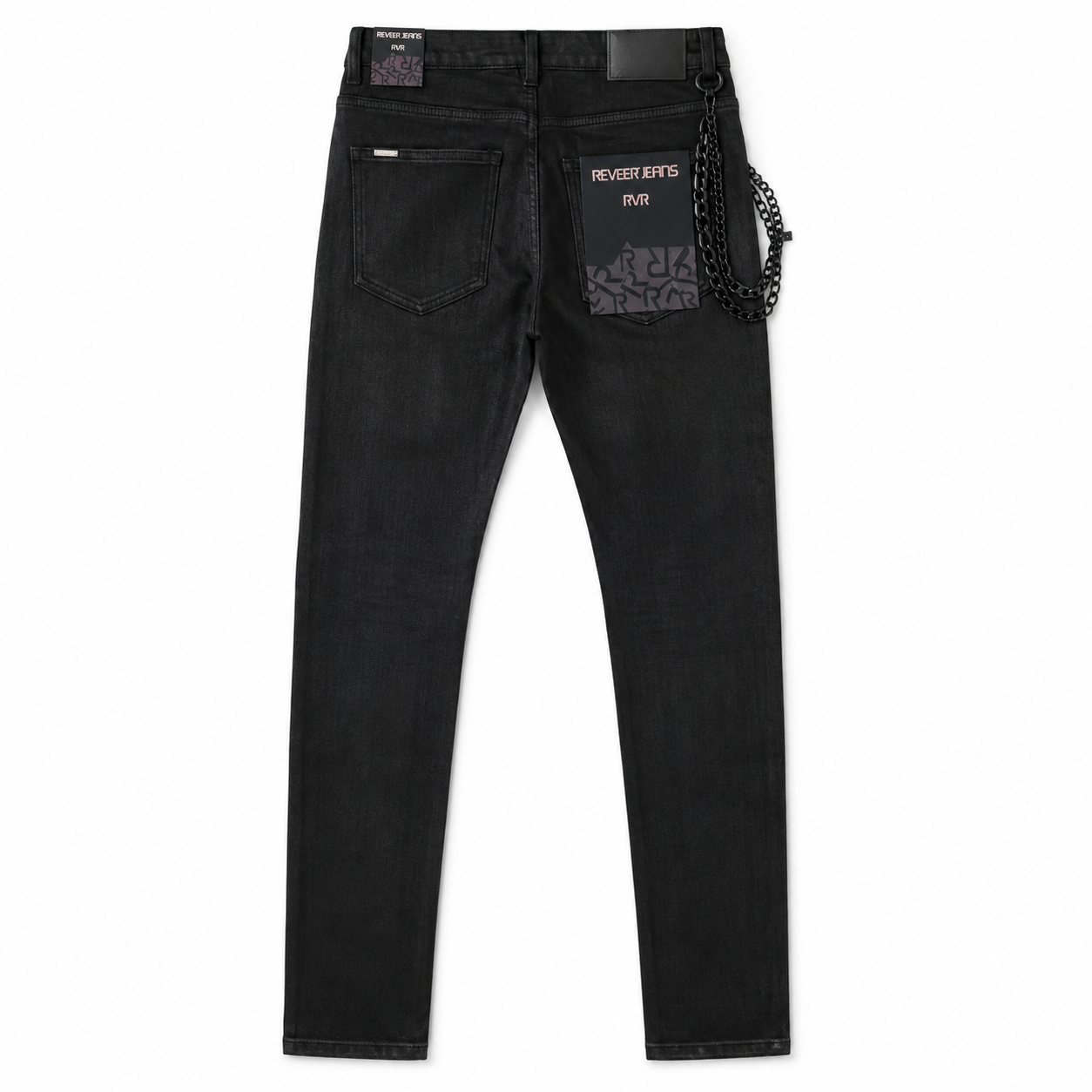 "ORIGIN" LIGHT WAX BLACK DENIM (XP-13)