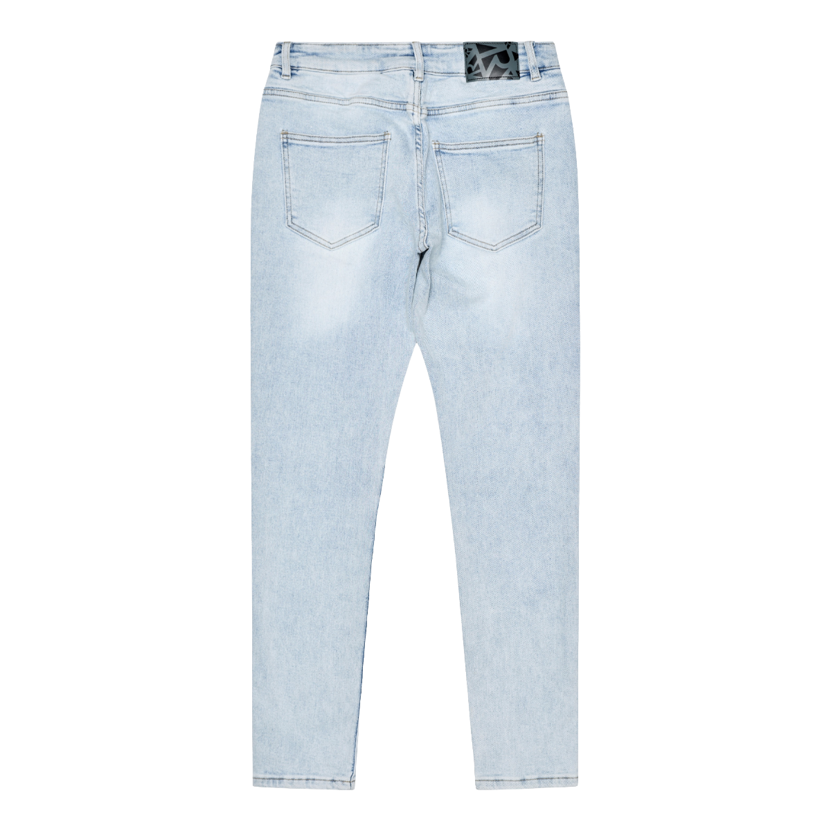 "STAR" ICE BLUE SKINNY DENIM