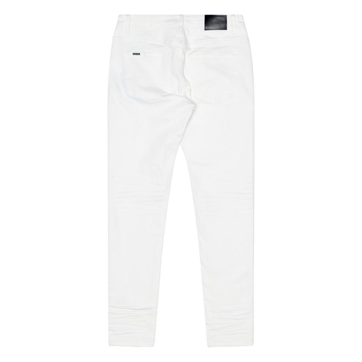 "CORE" ICE WHITE SKINNY DENIM