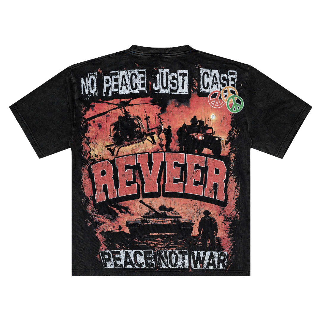 "GUNPOINT" BLACK WASH TEE