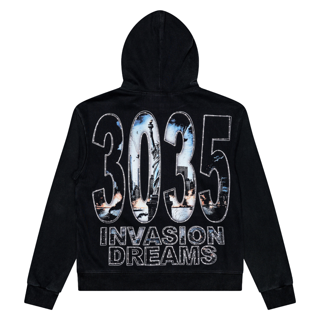 "VISION OF RUIN" BLACK HOODIE