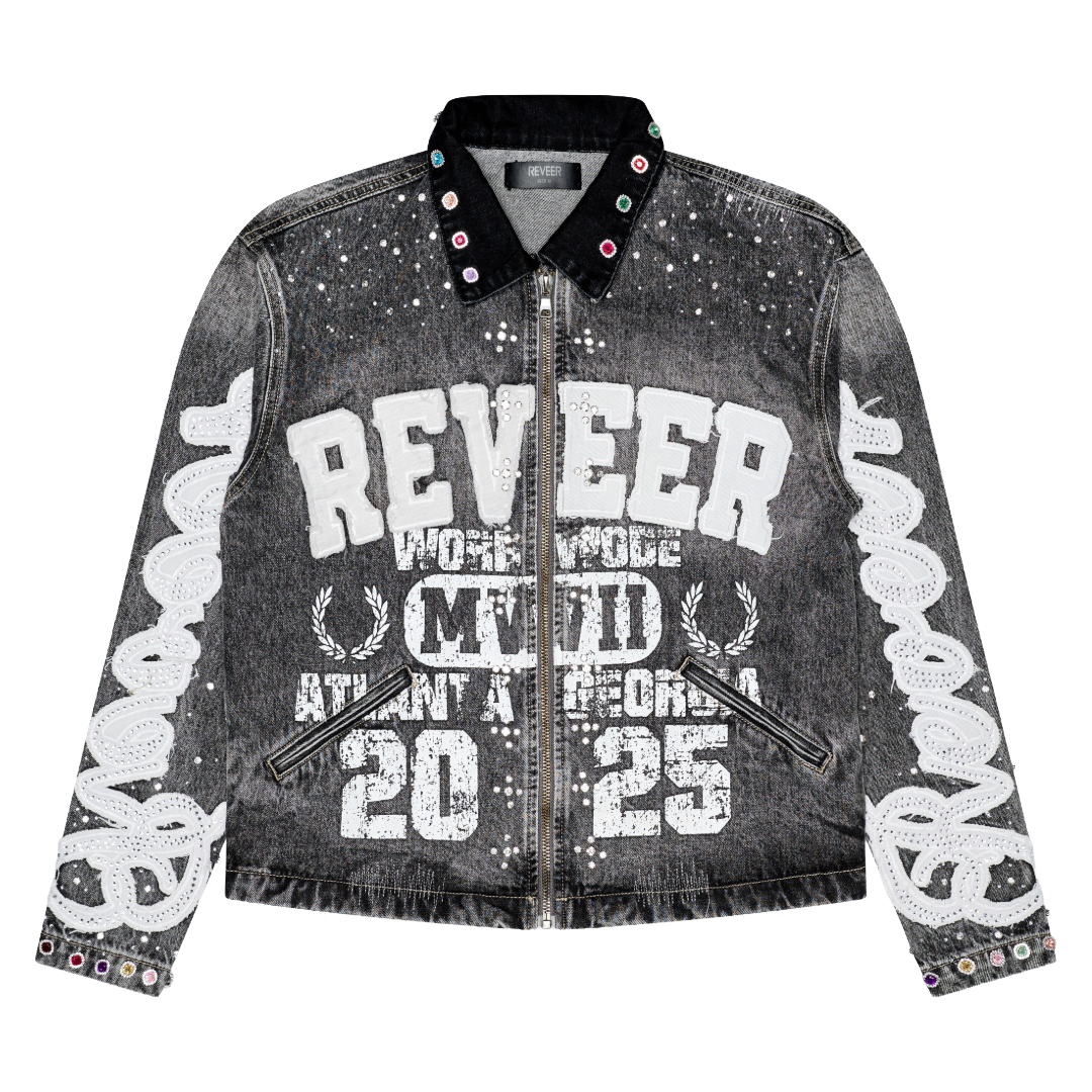 "LEGACY" GREY WASH DENIM JACKET