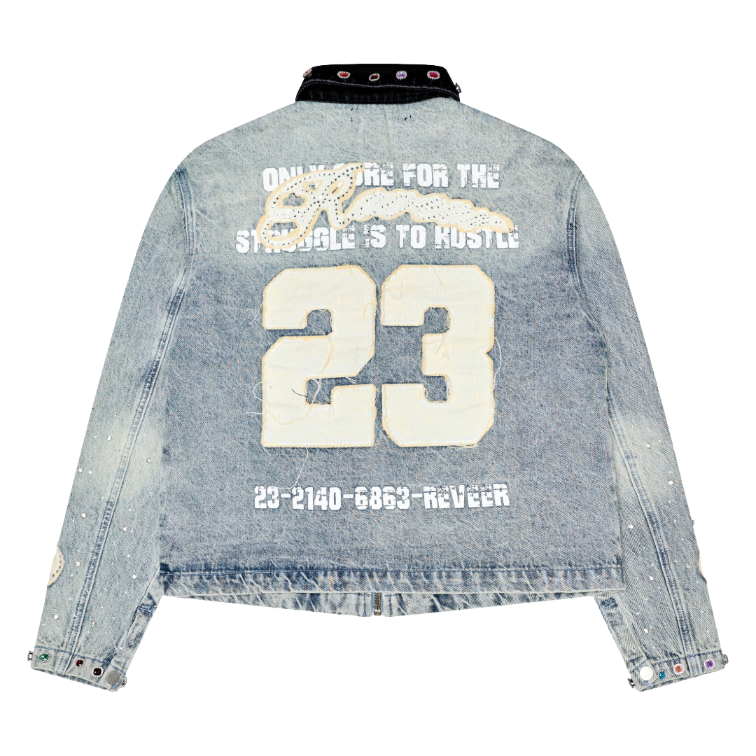 "LEGACY" BLUE WASH DENIM JACKET