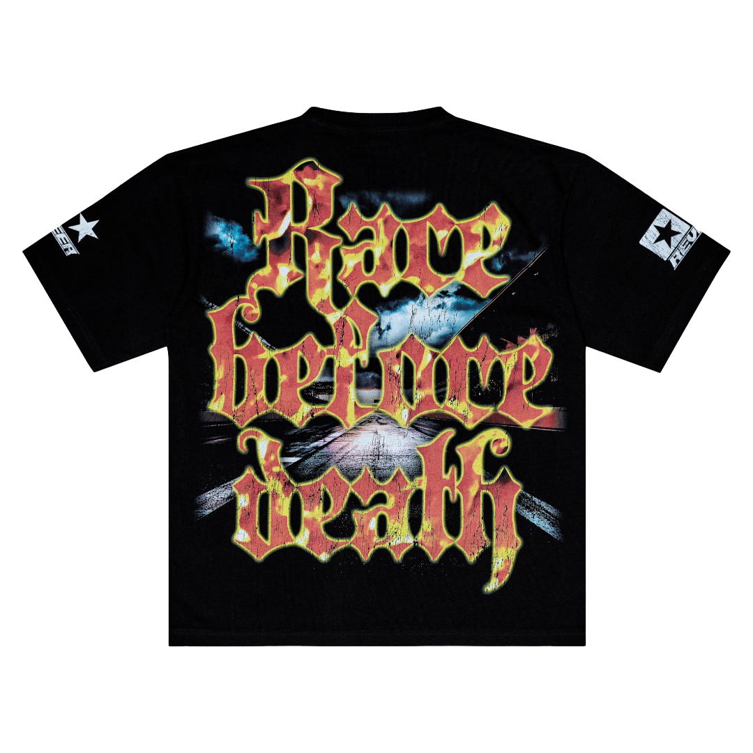 "RACE BEFORE DEATH" TEE
