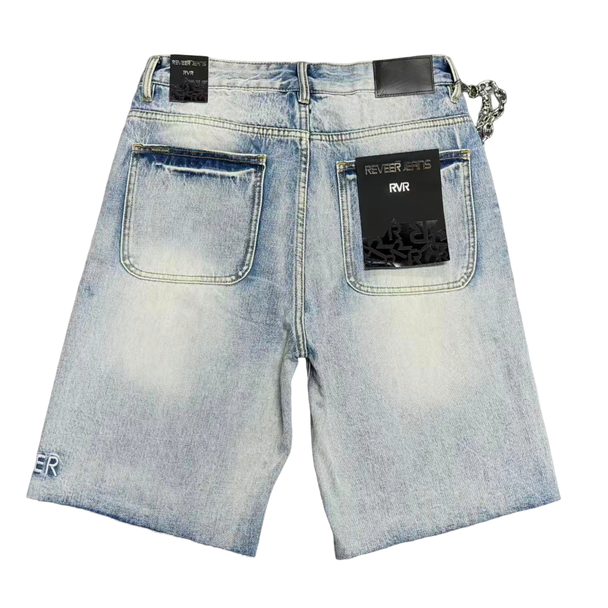 "CORE" ICE BLUE JEAN SHORTS (XP-05)