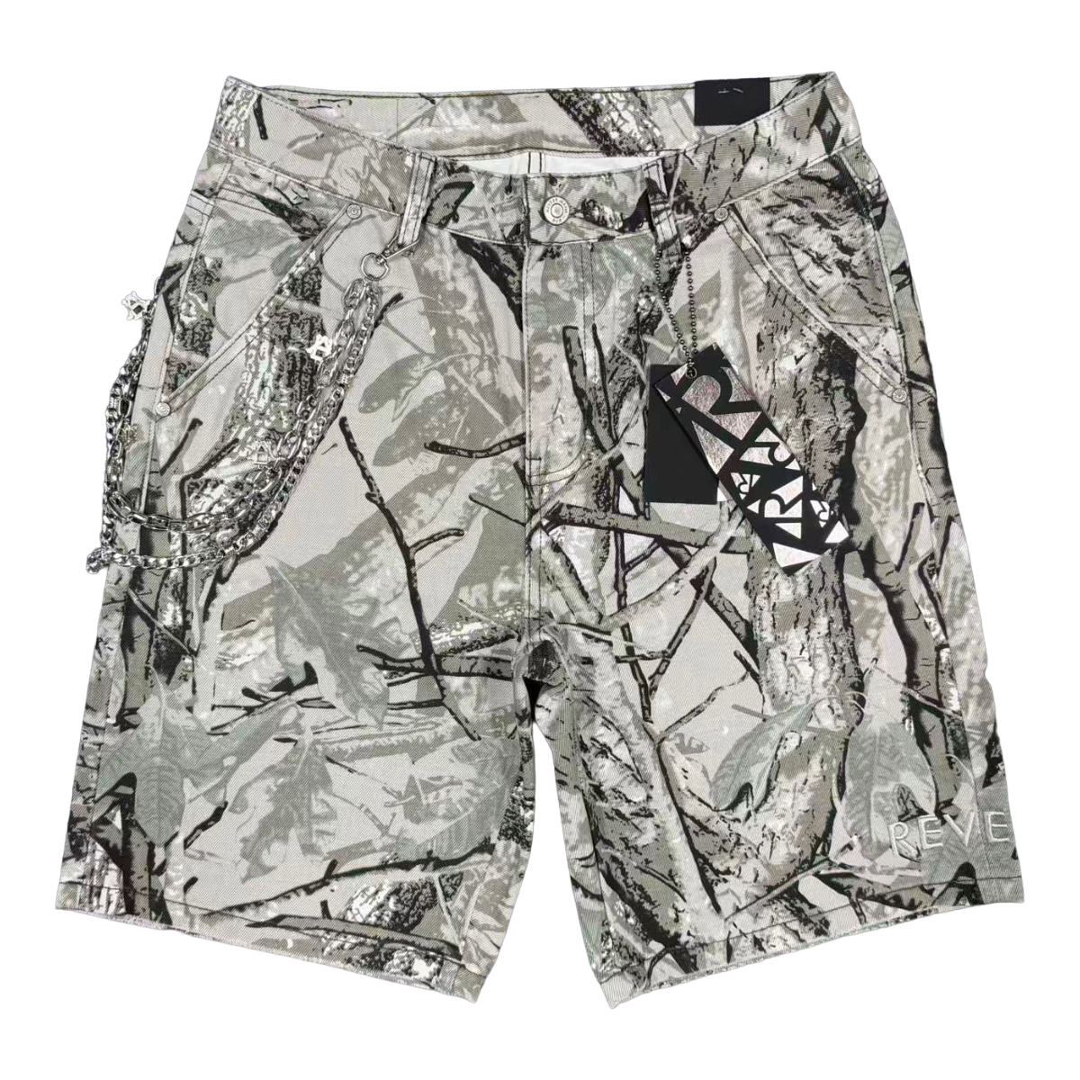 "CORE" GHOST CAMO JEAN SHORTS (XP-09)