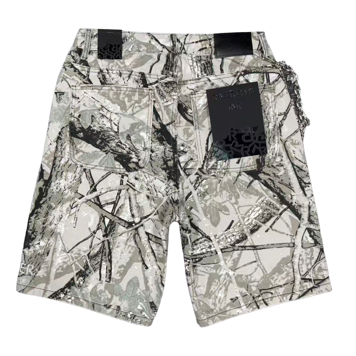 "CORE" GHOST CAMO JEAN SHORTS (XP-09)