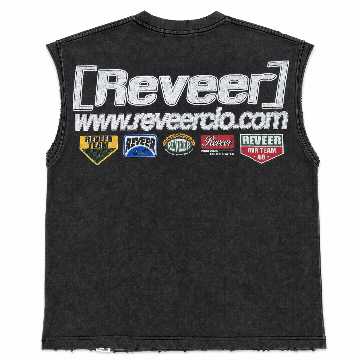 'MOTOCROSS' CUT OFF TEE (BLACK)