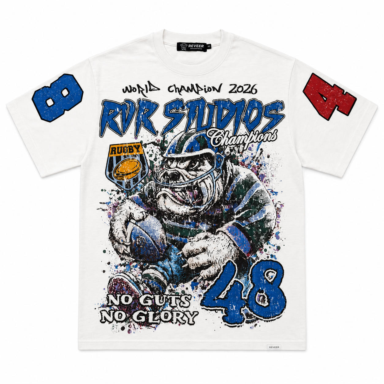 'RUGBY 48' TEE