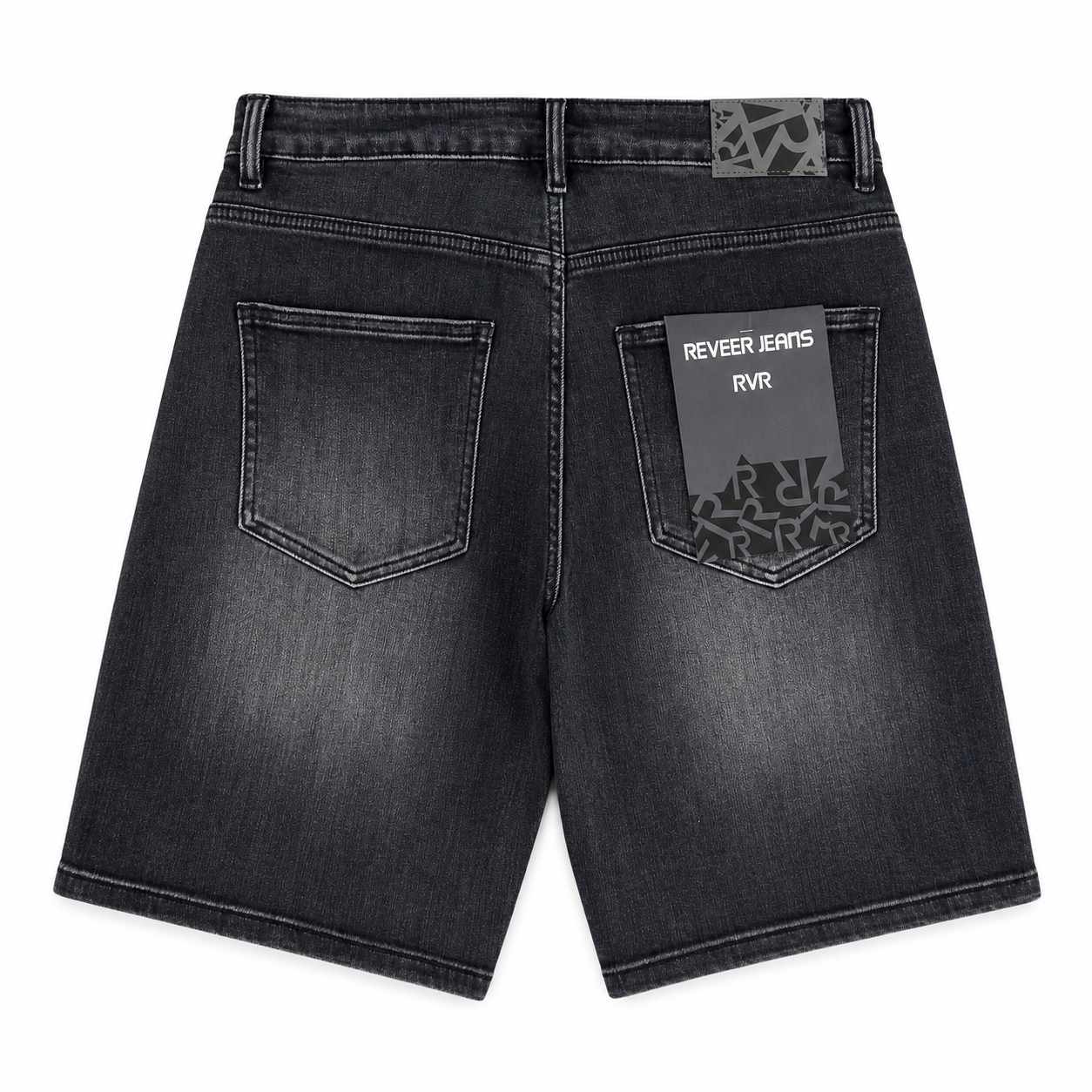 'LIBERTY' DENIM SHORTS (BLACK)