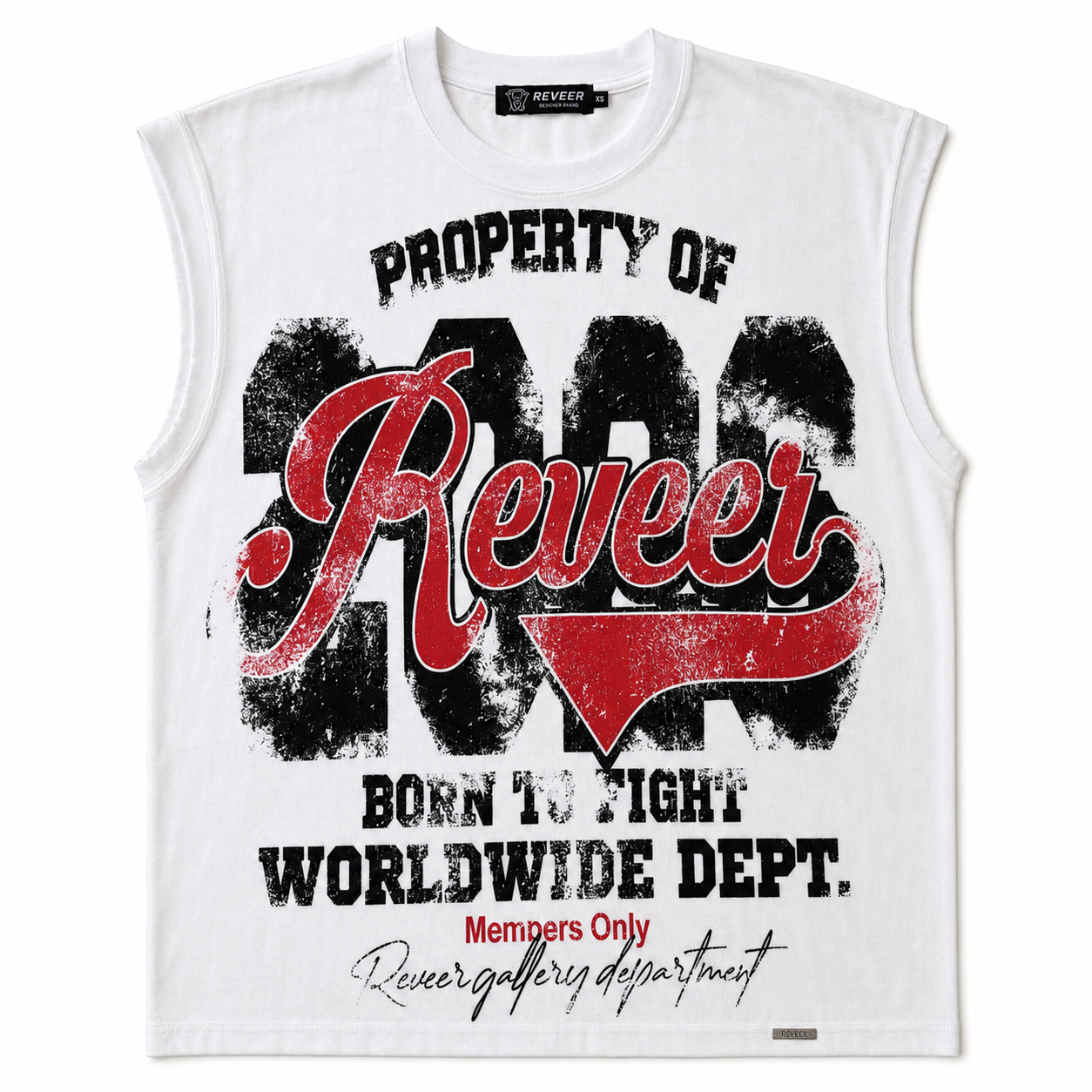 'REVEER DEPT' CUT OFF TEE