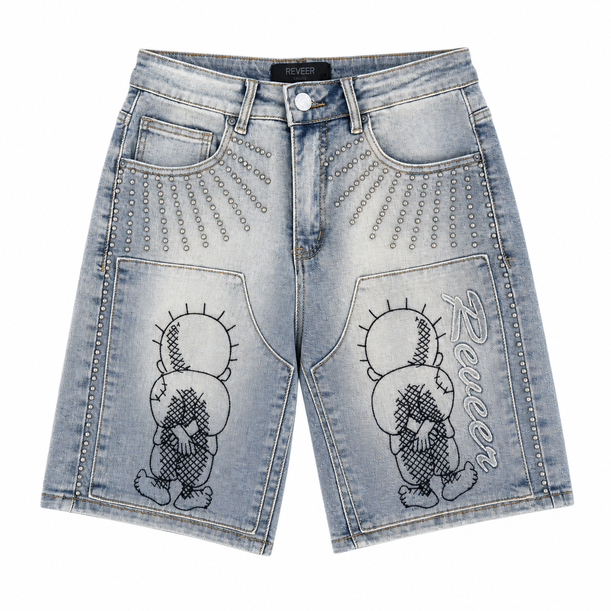 'HANDALA' JEAN SHORTS